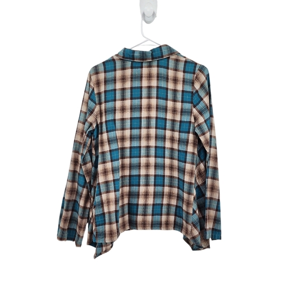 Sundance Women's 100% Cotton Plaid Button Front Shirt - XS - Picture 4 of 5
